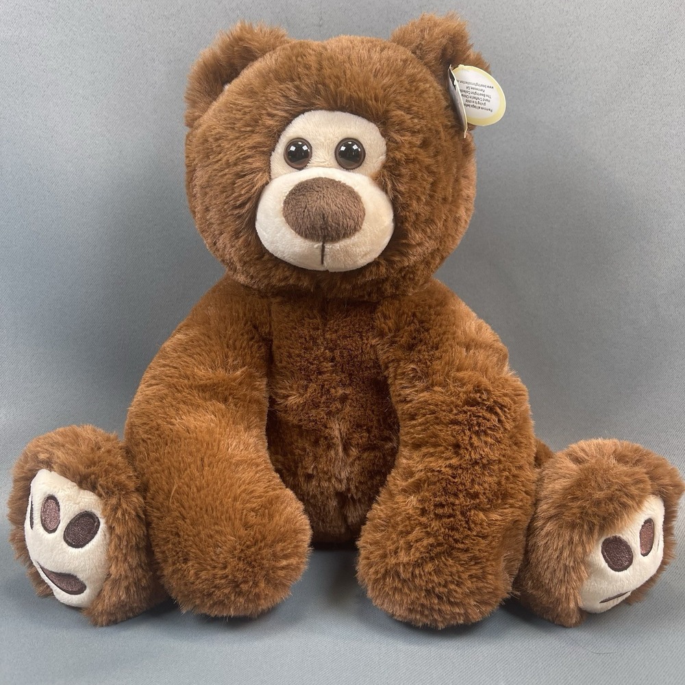 Bearington Collection Barnaby Brown Bear 11" Plush Stuffed Animal Teddy Bear